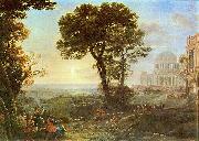 Claude Lorrain 2nd third of 17th century oil painting reproduction